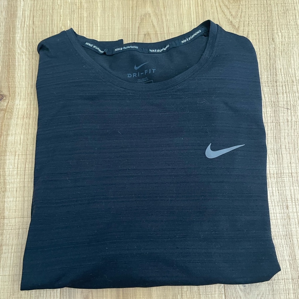 Nike Black Dri-FIT Short Sleeve Tee